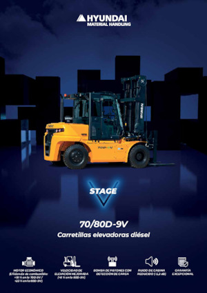 Dízel targoncák Hyundai 70D-9V