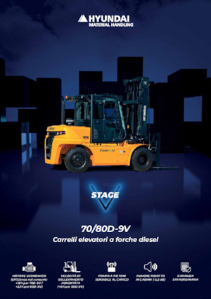 Dízel targoncák Hyundai 70D-9V