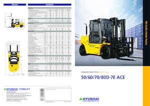 Dízel targoncák Hyundai 80D-7E ACE