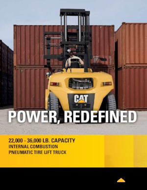 Dízel targoncák Caterpillar DP135N2