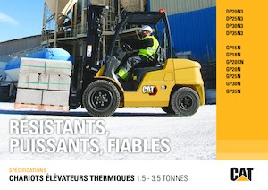 Dízel targoncák Caterpillar DP25N3