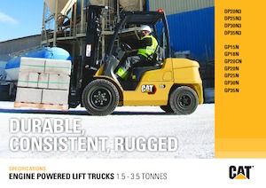 Dízel targoncák Caterpillar DP30N3