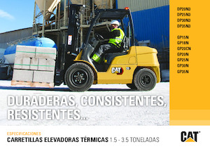 Dízel targoncák Caterpillar DP25N3