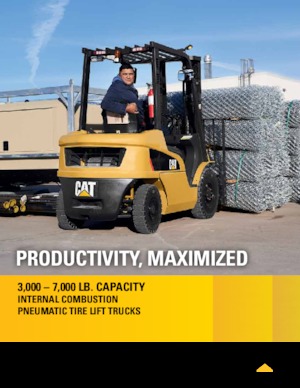 Dízel targoncák Caterpillar DP33N