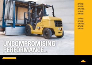 Dízel targoncák Caterpillar DP50N3