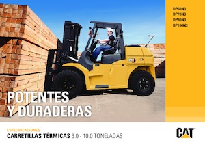 Dízel targoncák Caterpillar DP80N3