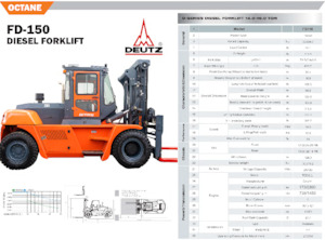 Dízel targoncák OCTANE FD150