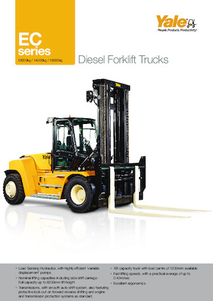 Dízel targoncák Yale GDP 160EC12