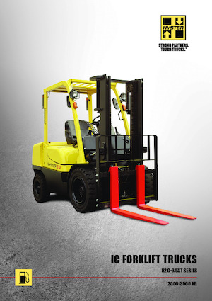 Dízel targoncák Hyster H3.0XT - BG