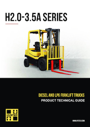 Dízel targoncák Hyster H2.5A