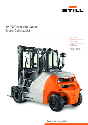 Dízel targoncák Still RX 70-80