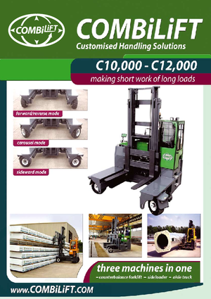 ízel négyirányú targoncák Combi-Lift C 12000