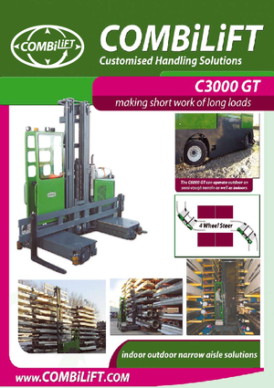 Elektromos 4 irányú targoncák Combi-Lift C 3000 GT