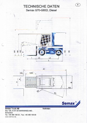 Teleszkópos rakodók Semax G 70 L-D