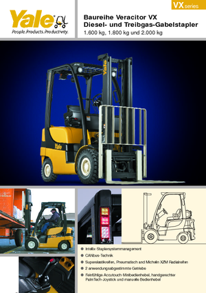 Dízel targoncák Yale GDP 20VX