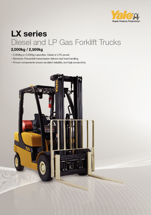 Dízel targoncák Yale GDP 20 LX