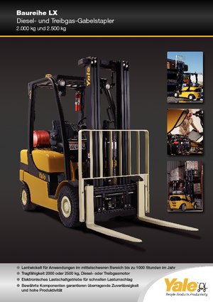 Dízel targoncák Yale GDP 20 LX