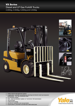 Dízel targoncák Yale GDP 25VX