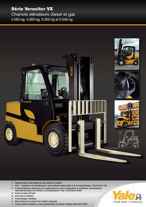 Dízel targoncák Yale GDP 50VX Value