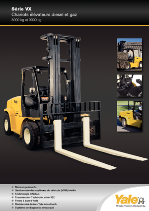 Dízel targoncák Yale GDP 80 DC