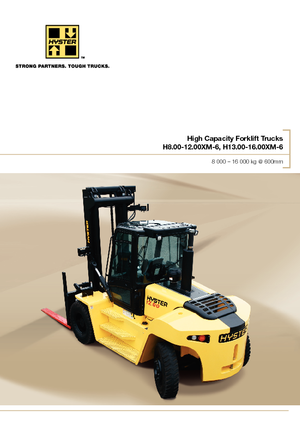 Dízel targoncák Hyster H12.00XM 6