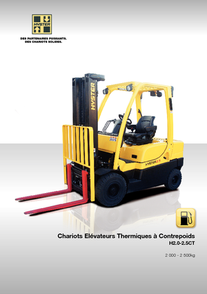 Dízel targoncák Hyster H2.5XT