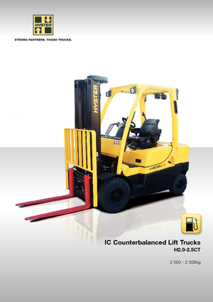 Dízel targoncák Hyster H2.5XT