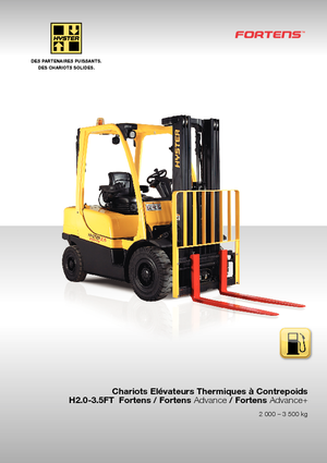 Dízel targoncák Hyster H2.0FT