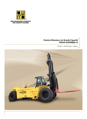 Dízel targoncák Hyster H44.00XM 12