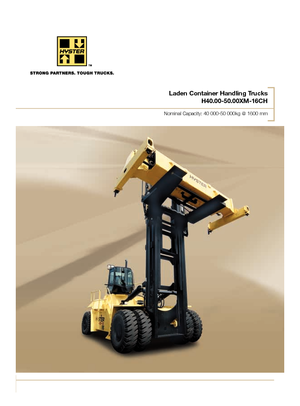 Dízel targoncák Hyster H40.00XM 16CH