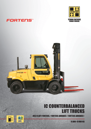 Dízel targoncák Hyster H9.0FT 6