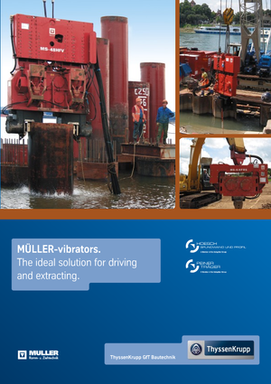 Dízelhidraulikus tápegységek Müller MS-A 110 V