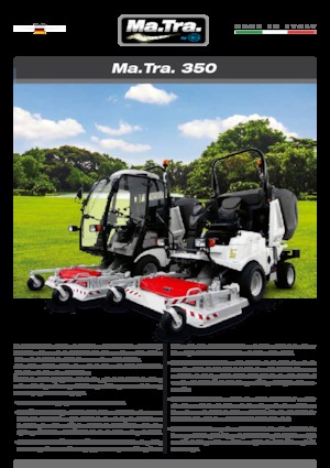 Kommuniális traktorok - elülső felfüggesztéssel BCS MA.TRA 350