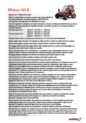 Kommuniális traktorok - elülső felfüggesztéssel Reform Werke Metrac H 5 X