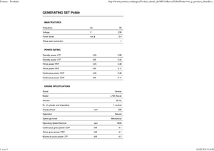 Dízel generátorok PRAMAC Lifter P 4500 PF 322 SYA