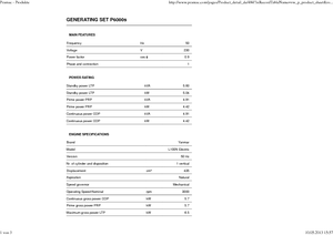 Dízel generátorok PRAMAC Lifter P 6000s TYA