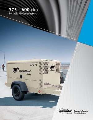 Mobilkompresszorok - dízel, elektromos, benzines Ingersoll-Rand P 600 W D