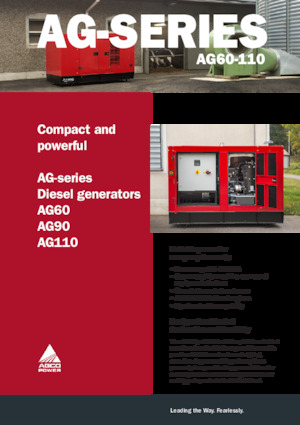 Dízel generátorok AGCO Power AG60 