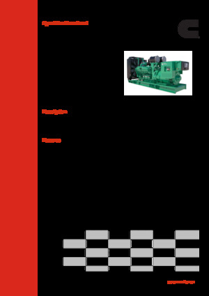 Dízel generátorok Cummins C900D6B