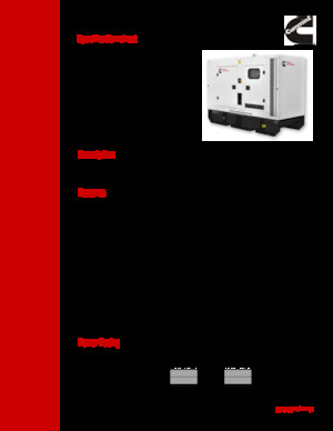 Dízel generátorok Cummins C110D6RB