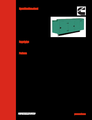 Dízel generátorok Cummins C125D6D