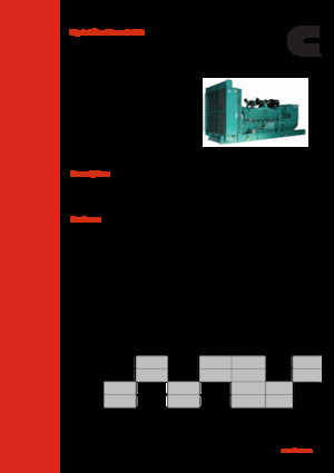 Dízel generátorok Cummins C1500 D6