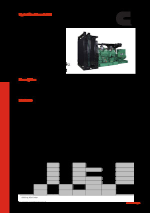 Dízel generátorok Cummins C2000 D6