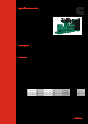 Dízel generátorok Cummins C2000D5B