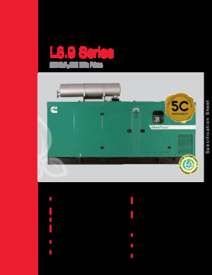 Dízel generátorok Cummins C250D5P