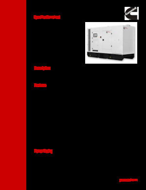 Dízel generátorok Cummins C300D2RE