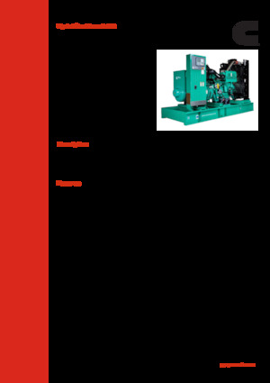 Dízel generátorok Cummins C400D6B