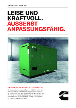 Dízel generátorok Cummins C55D5EQ