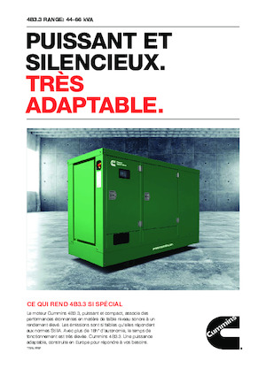 Dízel generátorok Cummins C66D5EQ