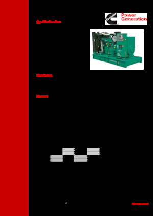 Dízel generátorok Cummins C500D5E